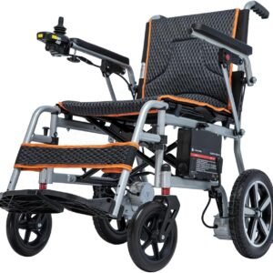 Folding Electric Wheelchair, 15kg Aluminium Frame, 16km Range, Dual Brushless Motors